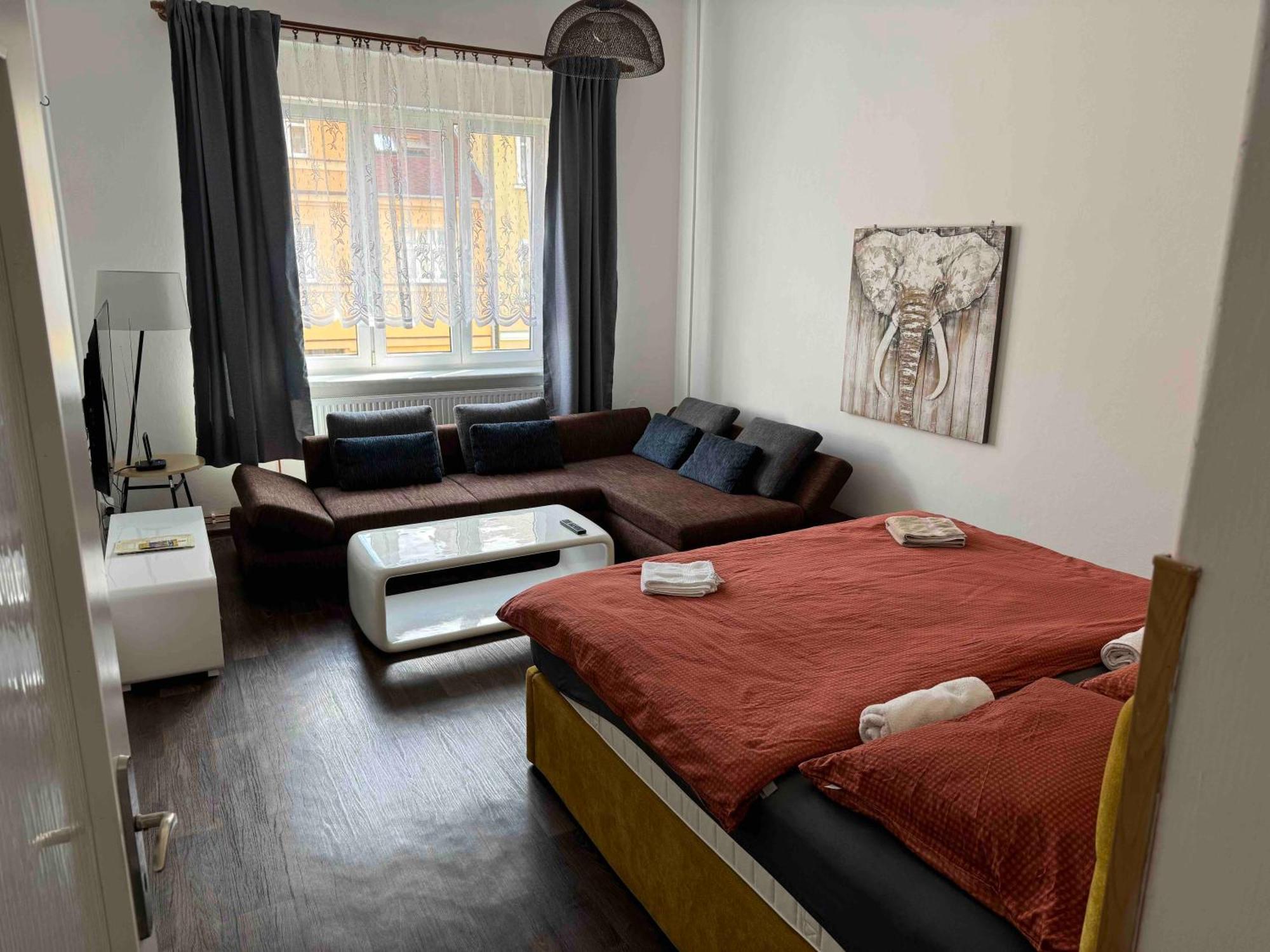Apartman Krystof Франтишкови-Лазне Экстерьер фото